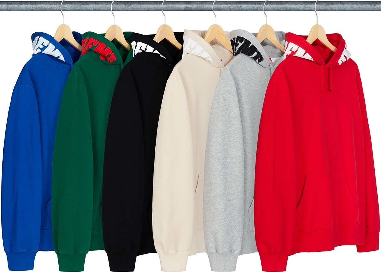 Mirrored Logo Hooded Sweatshirt